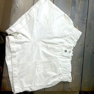 XL white shorts from shein, never worn